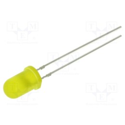 1 pcs x OPTOSUPPLY - OSNY5134A-TM - LED, 5mm, yellow, 15÷20mcd, 30°, Front: convex, 1.8÷2.6V, -30÷85°C