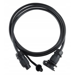 3-pin extension plug, socket for the tractor