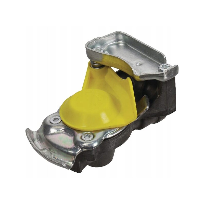 Automatic pneumatic connector m22x1 5 yellow coils