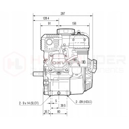 Honda GX120 internal combustion engine, pump 5 22l 1 45cm3