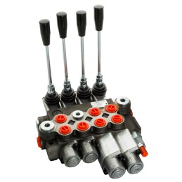 4-section hydraulic distributor 40l 2p 1j 1z