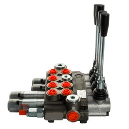 4-section hydraulic distributor 40l 2p 1j 1z