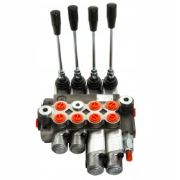 4-section hydraulic distributor 40l 2p 1j 1z