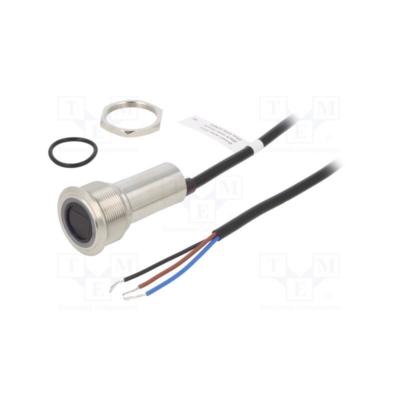 1 pcs x ONPOW - ONPOW91-25E-10BY-SS-RG - Switch: vandal resistant, Pos: 2, SPST-NO, 300mA/24VDC, IP65, 1.5kV