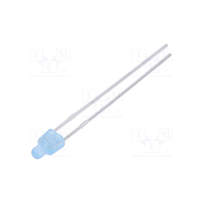 1 pcs x LUCKYLIGHT - LL-204BD2L-B4-2B - LED, 2mm, blue, 120÷210mcd, 120°, Front: flat, 2.6÷3.6V