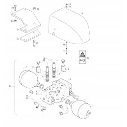Slider new holland tvt mf 340490a1 cnh