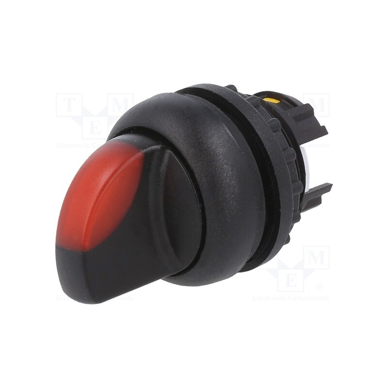 1 pcs x EATON ELECTRIC - M22S-WLK-R - Switch: rotary, 22mm, Stabl.pos: 1, red, M22-FLED,M22-LED, IP67