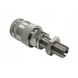 Hydraulic quick connector, long socket, m18x1, 5 external