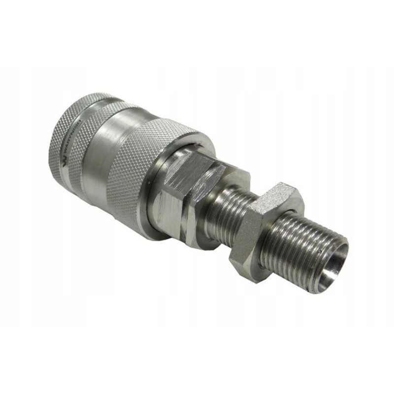 Hydraulic quick connector, long socket, m18x1, 5 external
