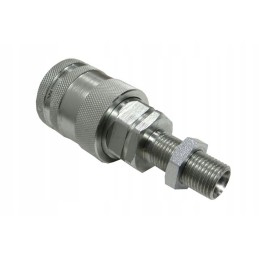 Hydraulic quick connector, long socket, M16x1 5, external