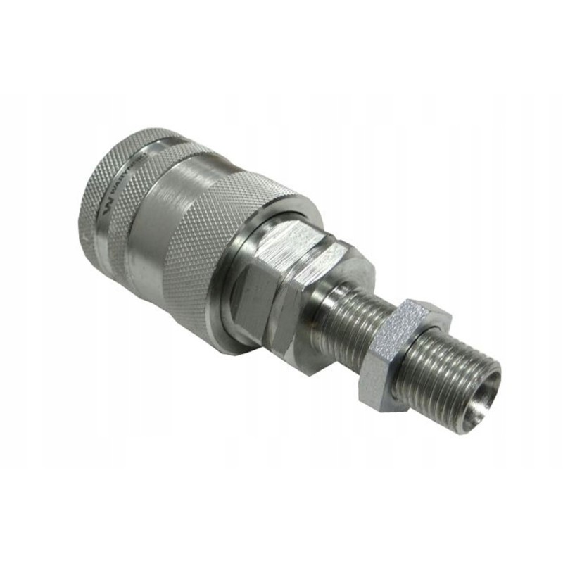 Hydraulic quick connector, long socket, M16x1 5, external