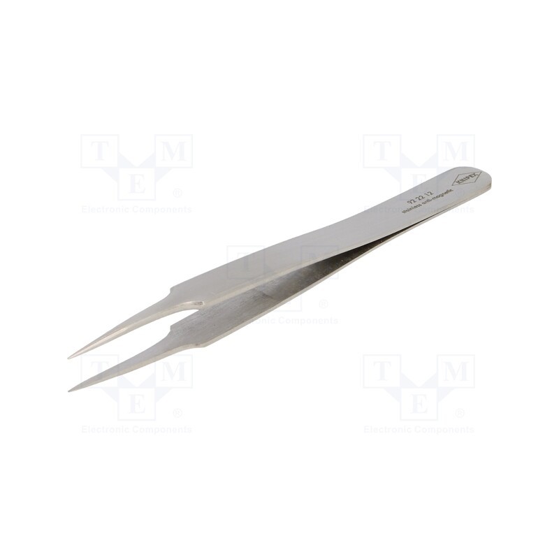 1 pcs x KNIPEX - 92 22 12 - Tweezers, straight tips