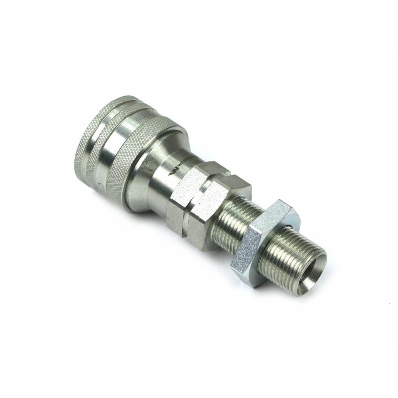 Hydraulic socket long m18x1 5 g with Euro Warynski