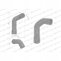 Lower radiator hose l56295 Warynski
