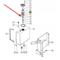 766540 0 hydraulic oil filter felt ring