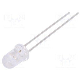 1 pcs x LUCKYLIGHT - LL-504BC2E-B4-2BE - LED, 5mm, blue, 2900÷5000mcd, 45°, Front: convex, 2.6÷3.6V