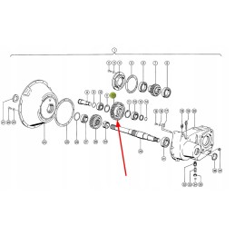 669328 0 separating gear intermediate wheel