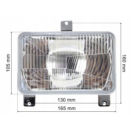 Front lamp right and left landini 1693944m91 169