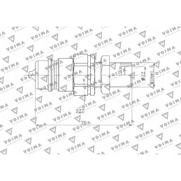 Euro hydraulic plug m18x1 5 voima