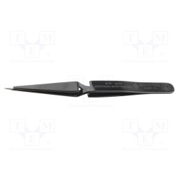 1 pcs x BERNSTEIN - 5-857-13 - Tweezers, Blade tip shape: sharp, Tweezers len: 125mm, ESD