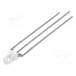 1 pcs x LUCKYLIGHT - LL-309UYUGM2E-Y22B-2B - LED, 3mm, yellow/green, 60°, Front: convex, 1.6÷2.6/1.6÷2.6V