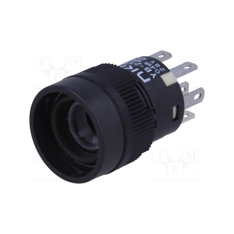 1 pcs x NKK SWITCHES - YB25WCKG01 - Switch: push-button, Pos: 2, DPDT, 0.01A/28VAC, 0.01A/28VDC, 200MΩ