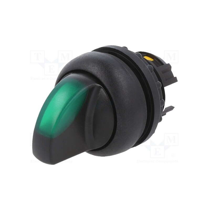 1 pcs x EATON ELECTRIC - M22S-WLK3-G - Switch: rotary, 22mm, Stabl.pos: 1, green, M22-FLED,M22-LED, IP67