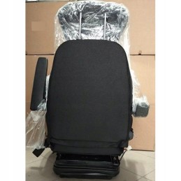 Deluxe pneumatic driver's seat