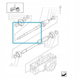 Walek New Holland T3000 TCE 9976023 CNH