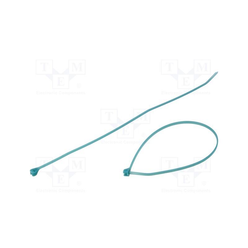 100 pcs x ABB - 7TAG009620R0009 - Cable tie, with a metal clasp, L: 360mm, W: 4.8mm, E/TFE, UL94V-0