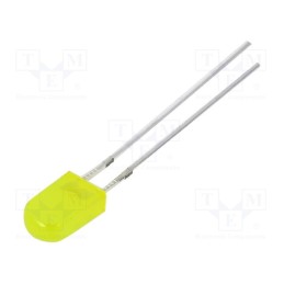 1 pcs x OPTOSUPPLY - OSY5JA7WA4B - LED, rectangular, 2.43x5x8.6mm, yellow, 150÷220mcd, 100°, 20mA