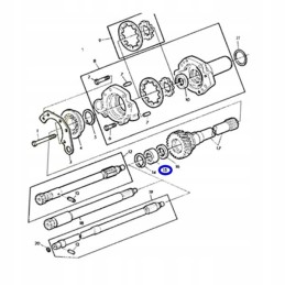 Needle bearing fight of john deere l650 micropump
