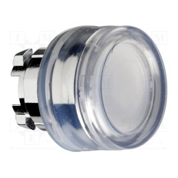 1 pcs x SCHNEIDER ELECTRIC - ZB4BP18 - Switch: push-button, 22mm, Stabl.pos: 1, white, none, IP66, flat