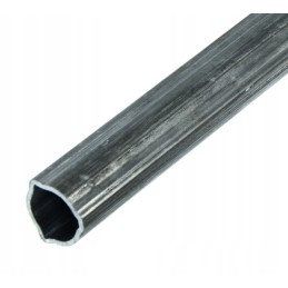 External triangular pipe 33x2 6mm, length 40 4cm