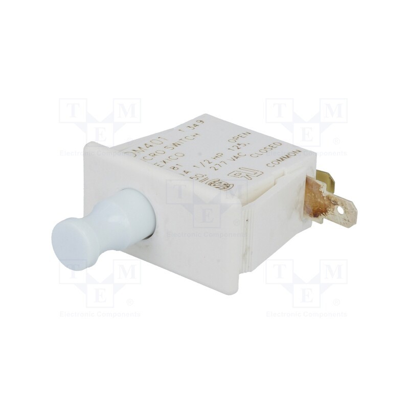 1 pcs x HONEYWELL - 1DM401 - Switch: door, Pos: 2, SPDT, 10A/250VAC, white, on panel