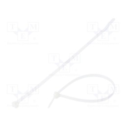 100 pcs x PANDUIT - BT2S-C - Cable tie, with a metal clasp, L: 203mm, W: 4.7mm, polyamide, 222N