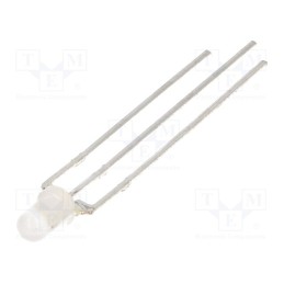 1 pcs x OPTOSUPPLY - OSRGLA5B62A-W - LED, 5mm, red/yellow-green, 60°, Front: convex, 1.8÷2.6/1.8÷2.6V