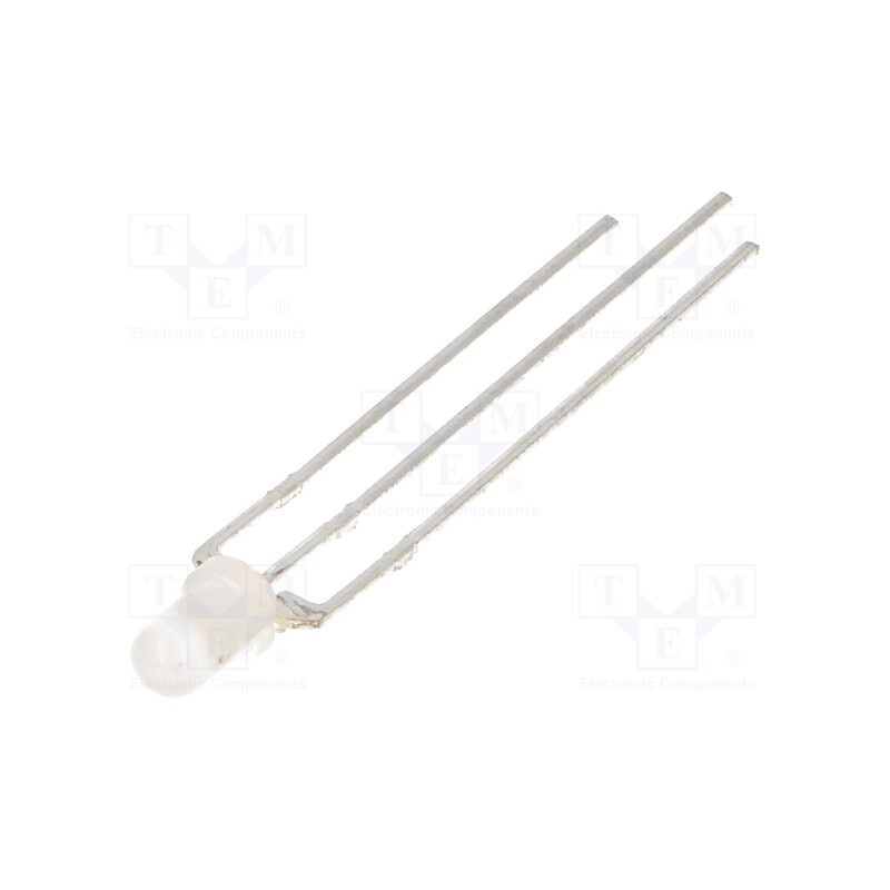 1 pcs x OPTOSUPPLY - OSRGLA5B62A-W - LED, 5mm, red/yellow-green, 60°, Front: convex, 1.8÷2.6/1.8÷2.6V