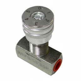 Choke valve wrfb 90 1 4 bsp warynski wrfb