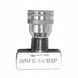 Choke valve wrfb 90 1 4 bsp warynski wrfb