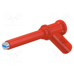 1 pcs x STu00c4UBLI - 66.9509-22 - Probe tip, 2A, red, Tip diameter: 7mm, Socket size: 4mm