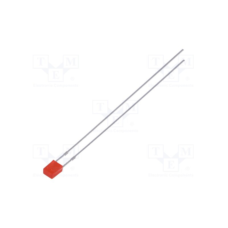 1 pcs x LUCKYLIGHT - LL-234VD2Q-1B-L54 - LED, rectangular, 3.2x2x4.15mm, red, 70÷120mcd, 130°, Front: flat