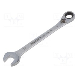 1 pcs x PROXXON - 23140 - Wrench, combination spanner,with ratchet, 18mm, MicroSpeeder