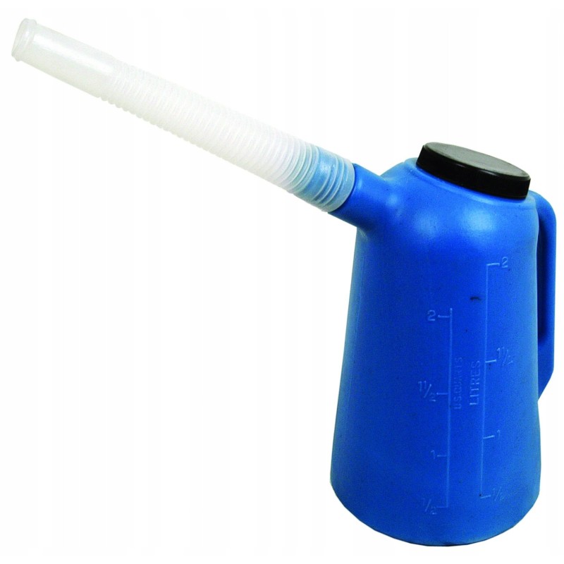 5l container with flexible spout, blue 20629