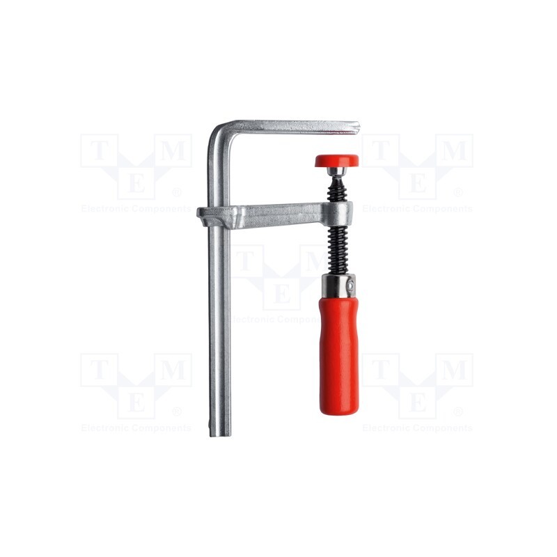 1 pcs x BESSEY - GTR16B6 - Work table clamp, steel, with handle, Grip capac: max.160mm