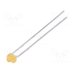 1 pcs x LUCKYLIGHT - LL-204AD2A-1B - LED, 1.8mm, orange, 210÷350mcd, 60°, Front: convex, 1.5÷2.4V