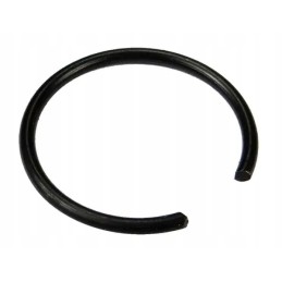 Clutch shaft needle securing ring
