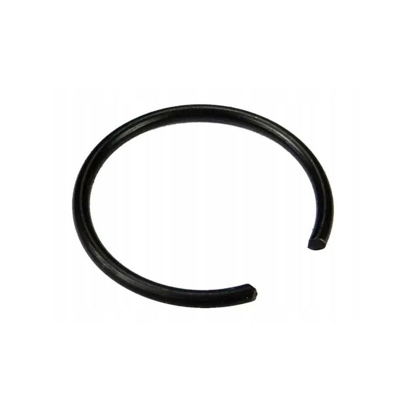 Clutch shaft needle securing ring