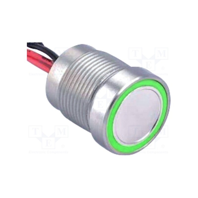 1 pcs x ONPOW - PS165P10YNT1G24V - Switch: piezoelectric, Pos: 2, SPST-NO, 0.2A/24VAC, 0.2A/24VDC
