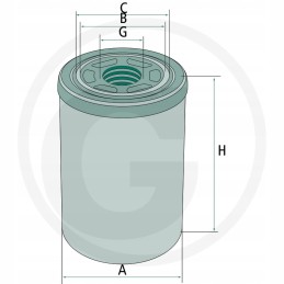 Granite oil filter 8002195